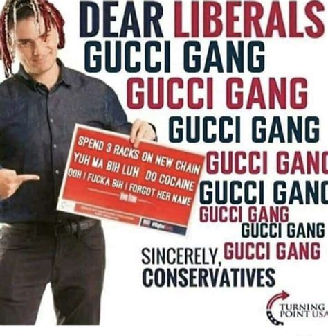 gucci gang meaning reddit